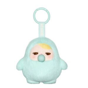 POP MART x Pucky Beanie Bubble Up Series Plush Pendant Keychain - Smug Bubble🤍